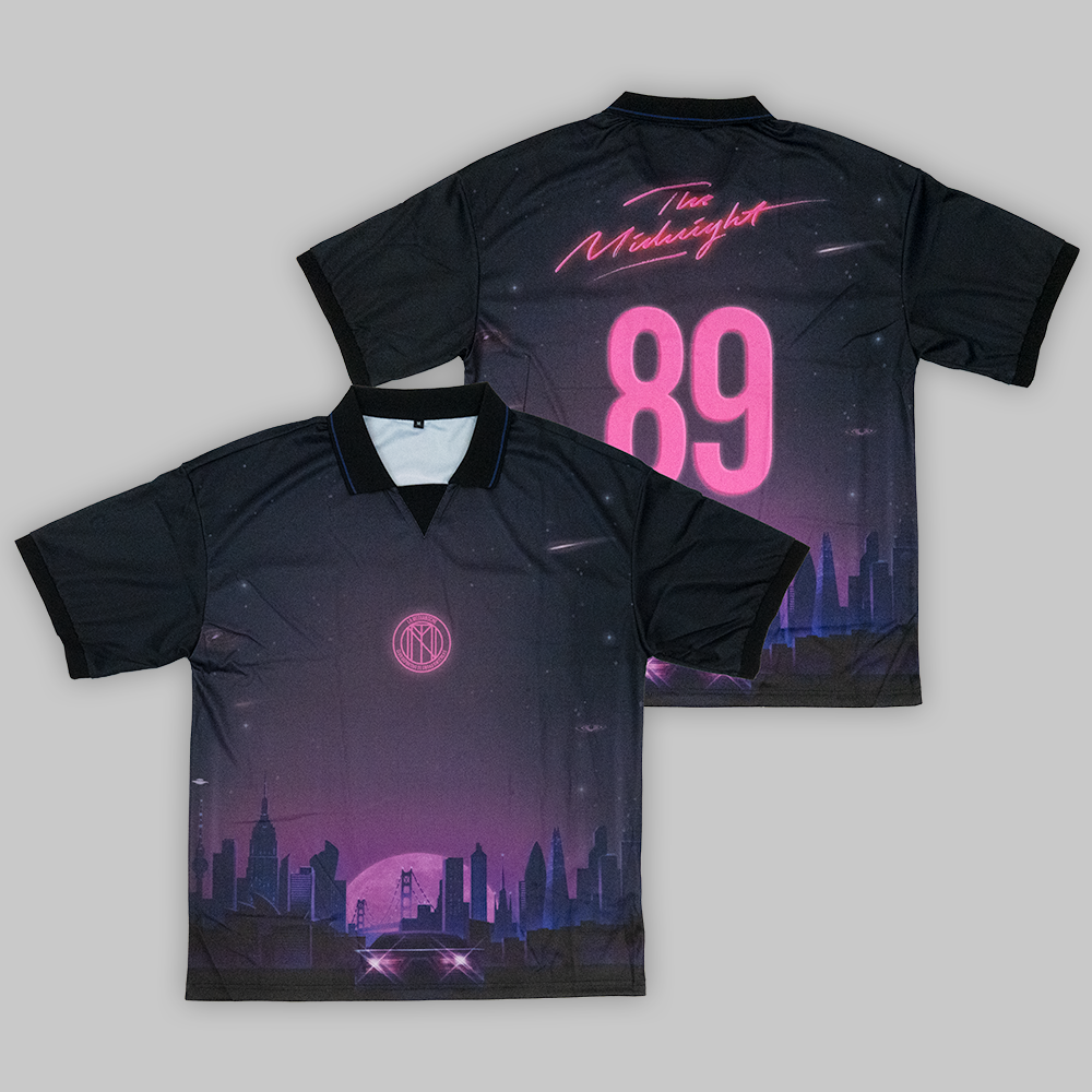 T-shirt The Midnight Life Change Your Heart Tour - Coton Noir, Marque Gildan, Taille Adulte